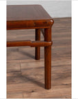 Chinese Antique Ming Style Side Table with Humpback Stretcher and Brown Patina-9. Asian & Chinese Furniture, Art, Antiques, Vintage Home Décor for sale at FEA Home