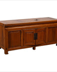Chinese Antique Two-Door Buffet with Faux Doors and Upper Removable Panel-1. Asian & Chinese Furniture, Art, Antiques, Vintage Home Décor for sale at FEA Home