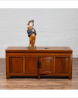 Chinese Antique Two-Door Buffet with Faux Doors and Upper Removable Panel-3. Asian & Chinese Furniture, Art, Antiques, Vintage Home Décor for sale at FEA Home