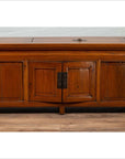 Chinese Antique Two-Door Buffet with Faux Doors and Upper Removable Panel-6. Asian & Chinese Furniture, Art, Antiques, Vintage Home Décor for sale at FEA Home