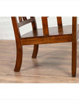 Chinese Art Deco 1950s Elmwood Armchair - Pierced & Curved-11. Asian & Chinese Furniture, Art, Antiques, Vintage Home Décor for sale at FEA Home
