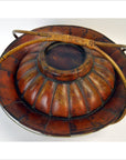 Chinese Bamboo Hat Basket-4. Asian & Chinese Furniture, Art, Antiques, Vintage Home Décor for sale at FEA Home