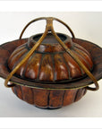Chinese Bamboo Hat Basket-1. Asian & Chinese Furniture, Art, Antiques, Vintage Home Décor for sale at FEA Home