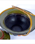 Chinese Bamboo Hat Basket-7. Asian & Chinese Furniture, Art, Antiques, Vintage Home Décor for sale at FEA Home