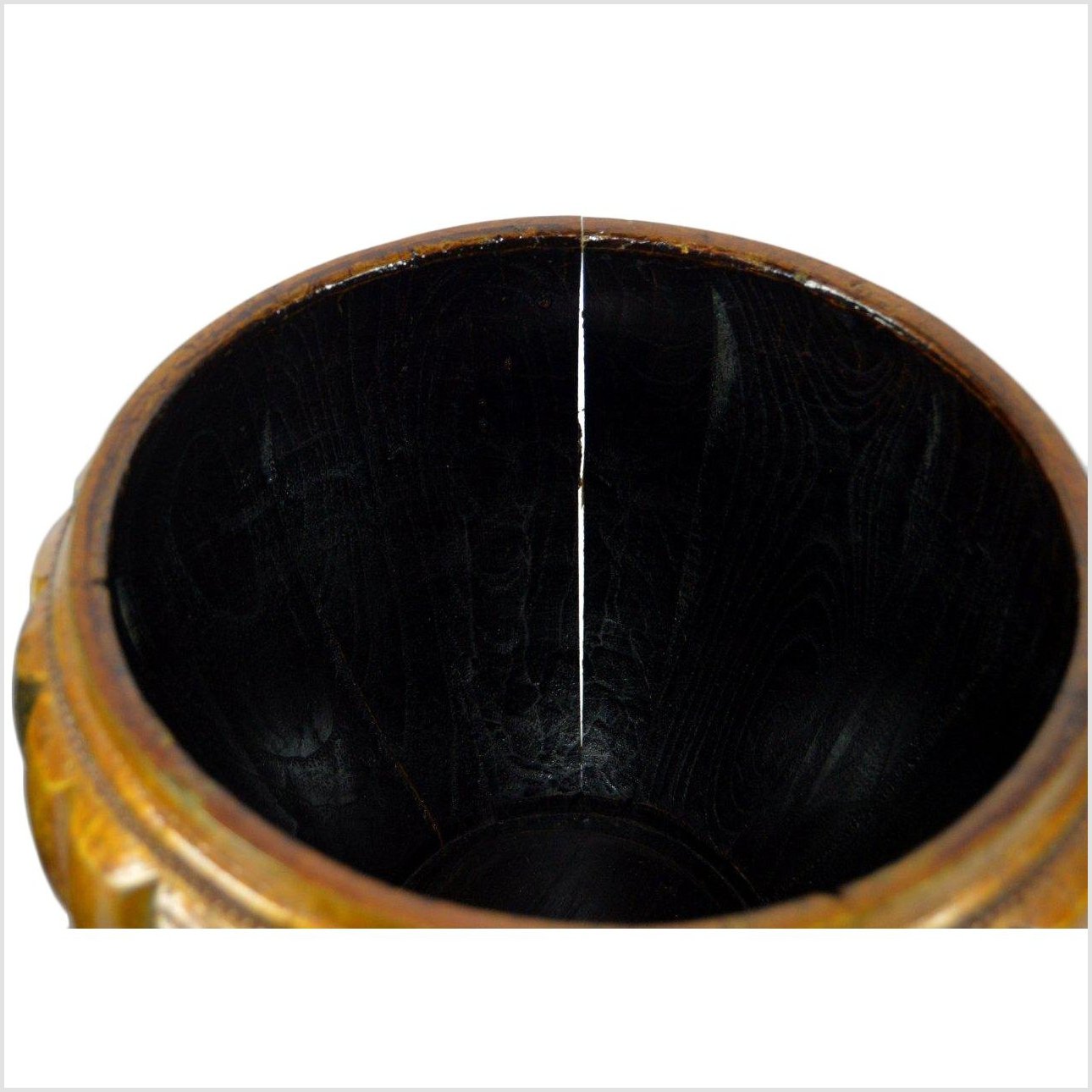 Chinese Bamboo Rice Basket-8. Asian & Chinese Furniture, Art, Antiques, Vintage Home Décor for sale at FEA Home
