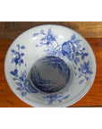 Chinese Blue and White Porcelain Basin with Floral Motifs-5. Asian & Chinese Furniture, Art, Antiques, Vintage Home Décor for sale at FEA Home