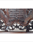 Chinese Carved Rosewood Chair-7. Asian & Chinese Furniture, Art, Antiques, Vintage Home Décor for sale at FEA Home