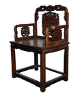 Early 20th Century Chinese Carved Rosewood Chair, SKU , image 9