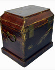 Chinese Coffin Shaped Money Box-2. Asian & Chinese Furniture, Art, Antiques, Vintage Home Décor for sale at FEA Home