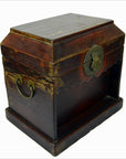 Chinese Coffin Shaped Money Box-3. Asian & Chinese Furniture, Art, Antiques, Vintage Home Décor for sale at FEA Home