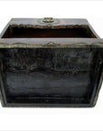Chinese Coffin Shaped Money Box-5. Asian & Chinese Furniture, Art, Antiques, Vintage Home Décor for sale at FEA Home