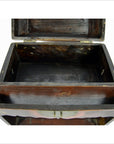 Chinese Coffin Shaped Money Box-6. Asian & Chinese Furniture, Art, Antiques, Vintage Home Décor for sale at FEA Home