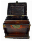 Chinese Coffin Shaped Money Box-7. Asian & Chinese Furniture, Art, Antiques, Vintage Home Décor for sale at FEA Home