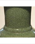 Chinese Crackle Celadon Porcelain Altar Vase-5. Asian & Chinese Furniture, Art, Antiques, Vintage Home Décor for sale at FEA Home
