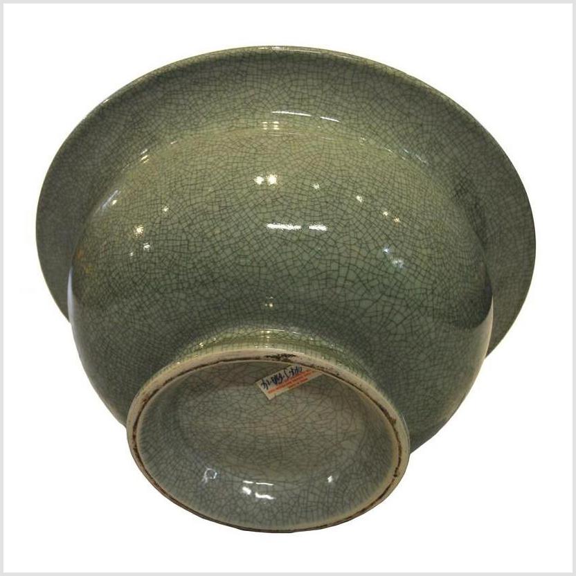Chinese Crackle Celadon Porcelain Bowl-5. Asian & Chinese Furniture, Art, Antiques, Vintage Home Décor for sale at FEA Home