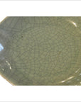 Chinese Crackle Celadon Porcelain Scalloped Plate-2. Asian & Chinese Furniture, Art, Antiques, Vintage Home Décor for sale at FEA Home