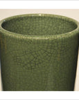 Chinese Crackle Celadon Porcelain Vase-3. Asian & Chinese Furniture, Art, Antiques, Vintage Home Décor for sale at FEA Home