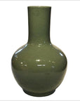 Chinese Crackle Celadon Porcelain Vase-1. Asian & Chinese Furniture, Art, Antiques, Vintage Home Décor for sale at FEA Home