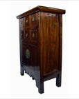 Chinese Elm Wood Apothecary Cabinet-4. Asian & Chinese Furniture, Art, Antiques, Vintage Home Décor for sale at FEA Home