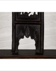 Chinese Elmwood Dark Patina Dengguayi Scholar's Chair-11. Asian & Chinese Furniture, Art, Antiques, Vintage Home Décor for sale at FEA Home