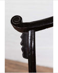 Chinese Elmwood Dark Patina Dengguayi Scholar's Lamp Armchair with Pierced Splat-9. Asian & Chinese Furniture, Art, Antiques, Vintage Home Décor for sale at FEA Home