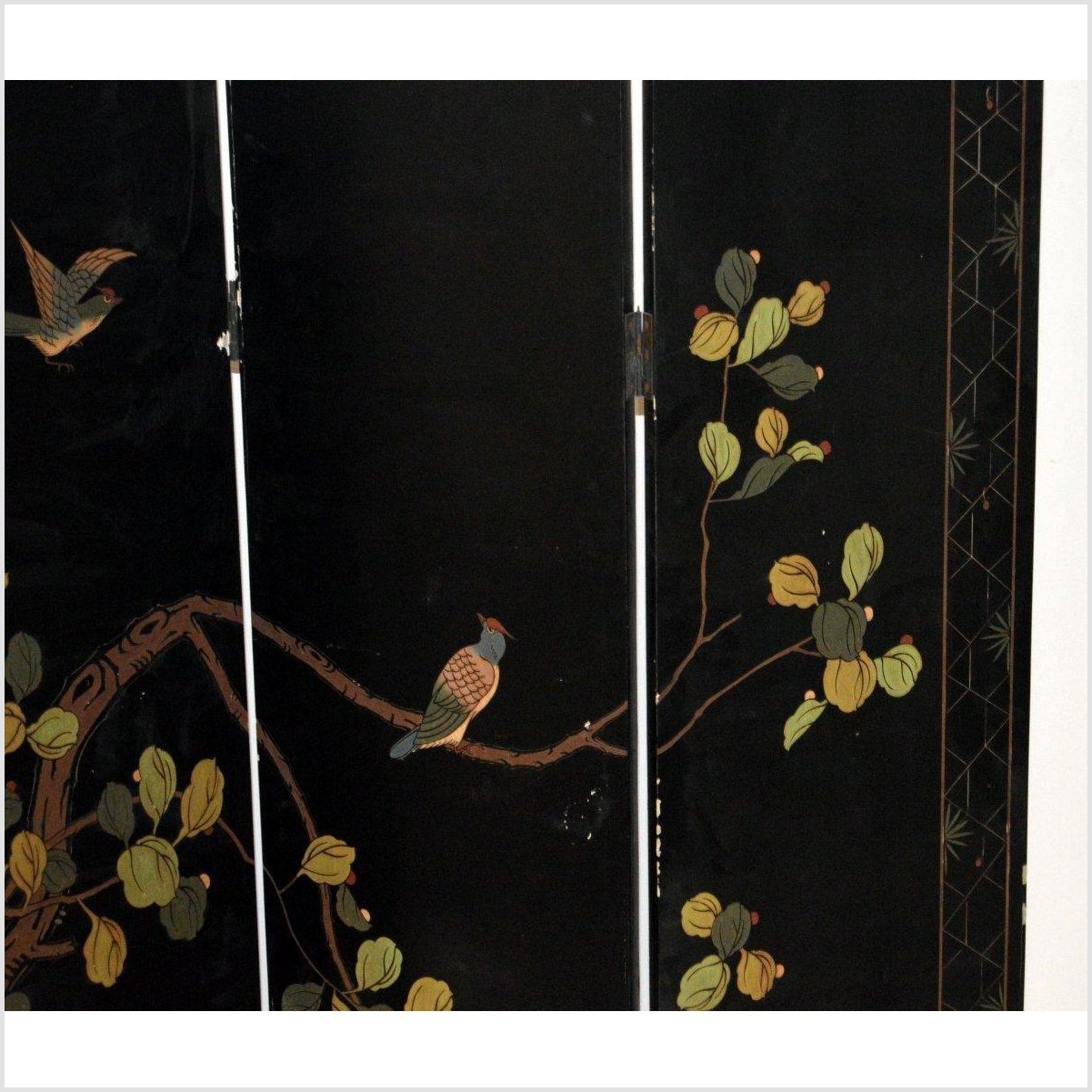 Chinese Gilt Screen-11. Asian & Chinese Furniture, Art, Antiques, Vintage Home Décor for sale at FEA Home