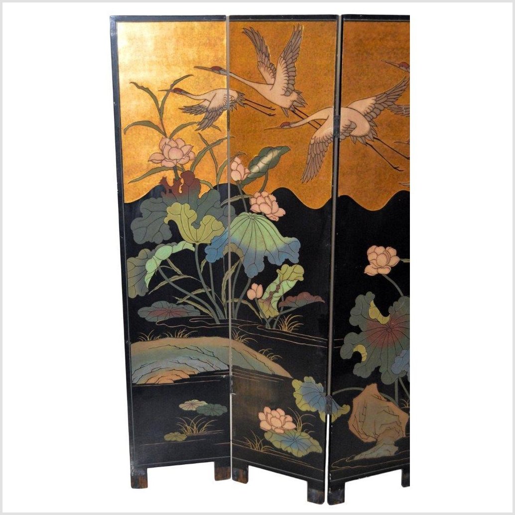 Chinese Gilt Screen-3. Asian & Chinese Furniture, Art, Antiques, Vintage Home Décor for sale at FEA Home