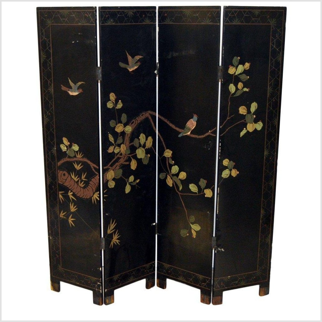Chinese Gilt Screen-9. Asian & Chinese Furniture, Art, Antiques, Vintage Home Décor for sale at FEA Home