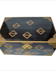 Chinese Gold Tone Lacquered Storage Chest-2. Asian & Chinese Furniture, Art, Antiques, Vintage Home Décor for sale at FEA Home