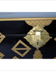 Chinese Gold Tone Lacquered Storage Chest-3. Asian & Chinese Furniture, Art, Antiques, Vintage Home Décor for sale at FEA Home