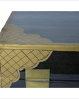 Chinese Gold Tone Lacquered Storage Chest-9. Asian & Chinese Furniture, Art, Antiques, Vintage Home Décor for sale at FEA Home