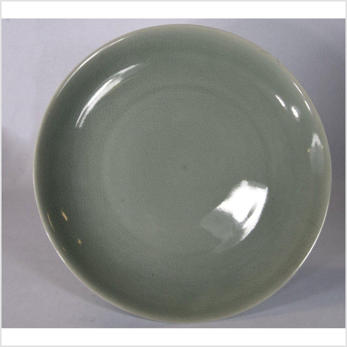 Chinese Green Celadon Cake Stand-3. Asian & Chinese Furniture, Art, Antiques, Vintage Home Décor for sale at FEA Home