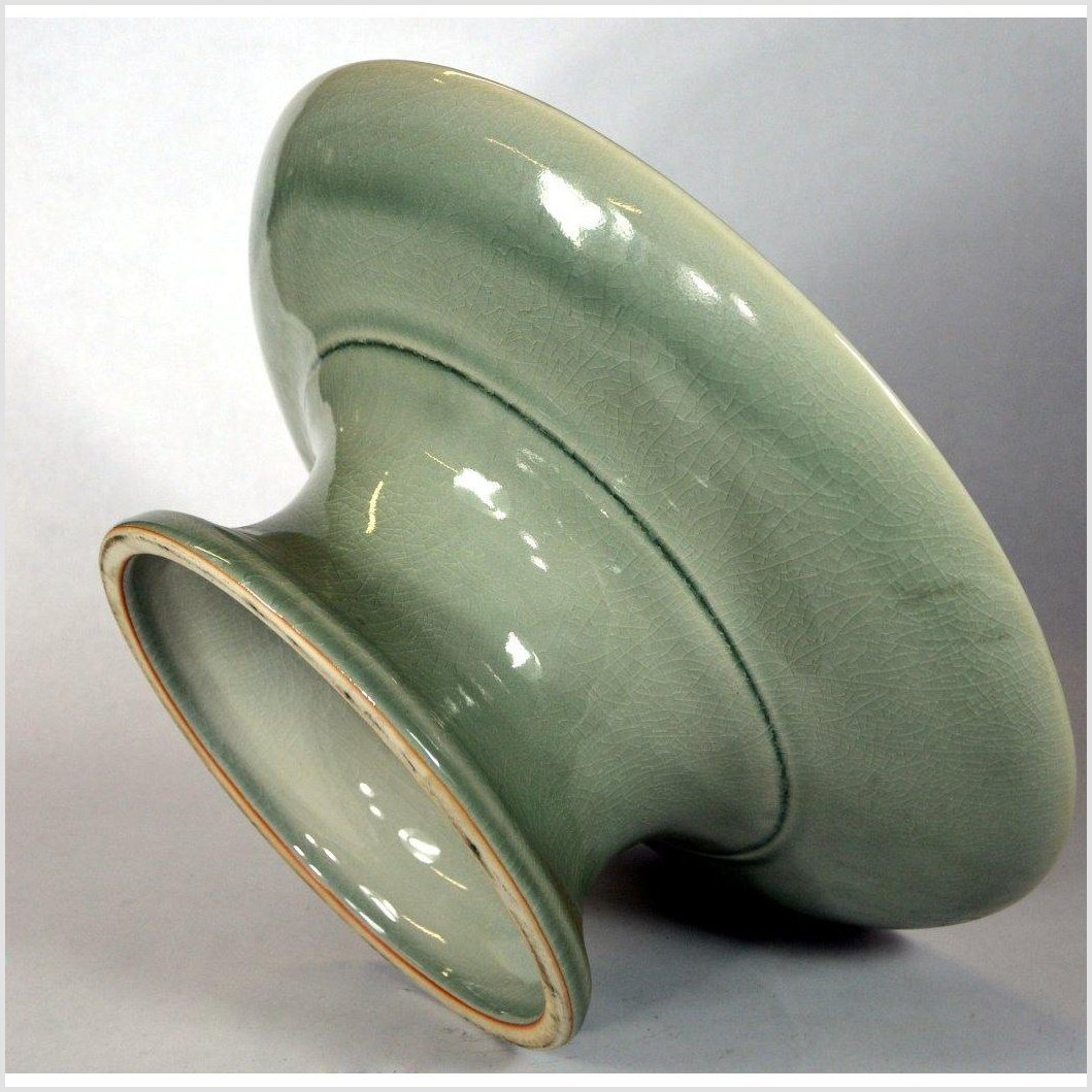 Chinese Green Celadon Cake Stand-4. Asian & Chinese Furniture, Art, Antiques, Vintage Home Décor for sale at FEA Home