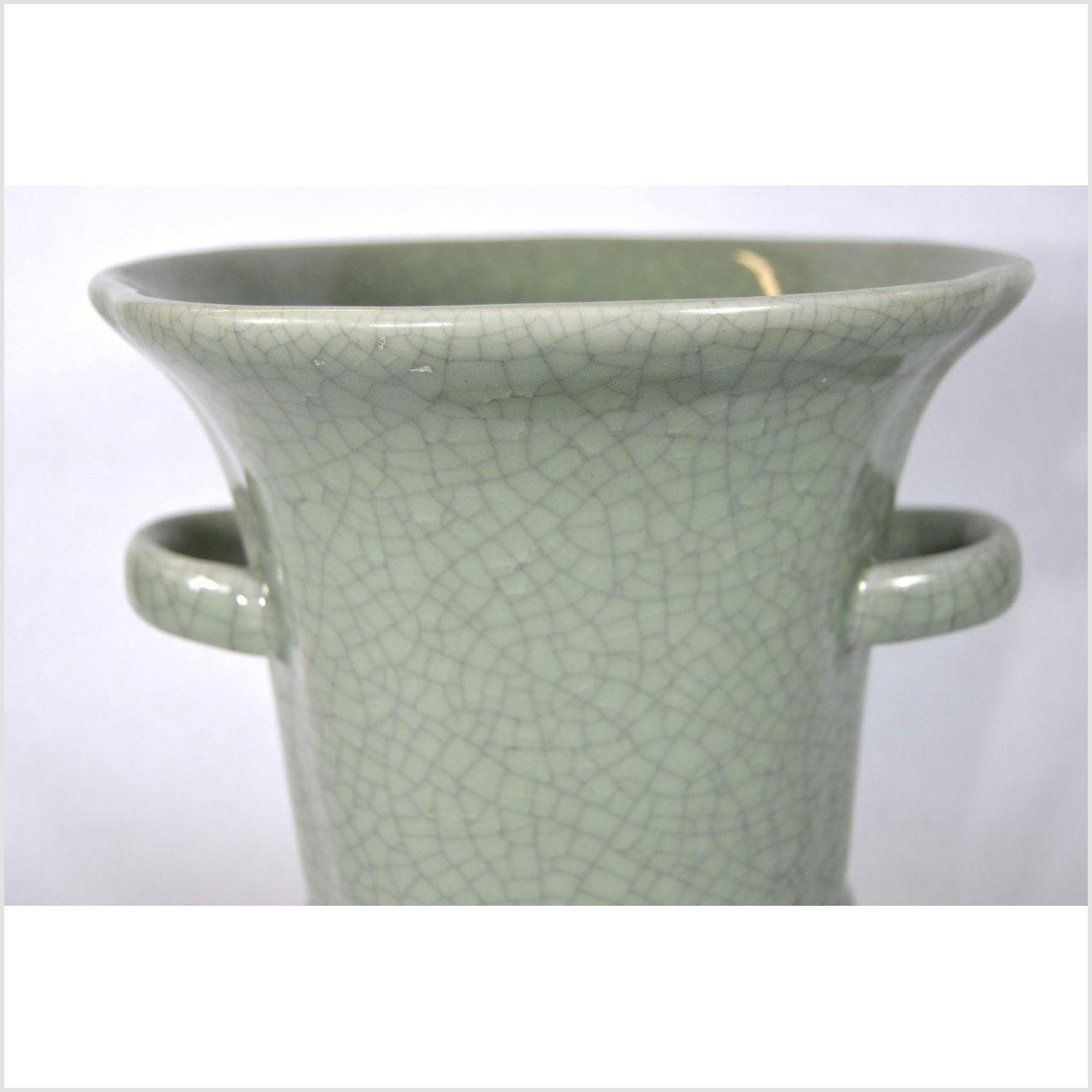 Chinese Green Celadon Planter-3. Asian & Chinese Furniture, Art, Antiques, Vintage Home Décor for sale at FEA Home