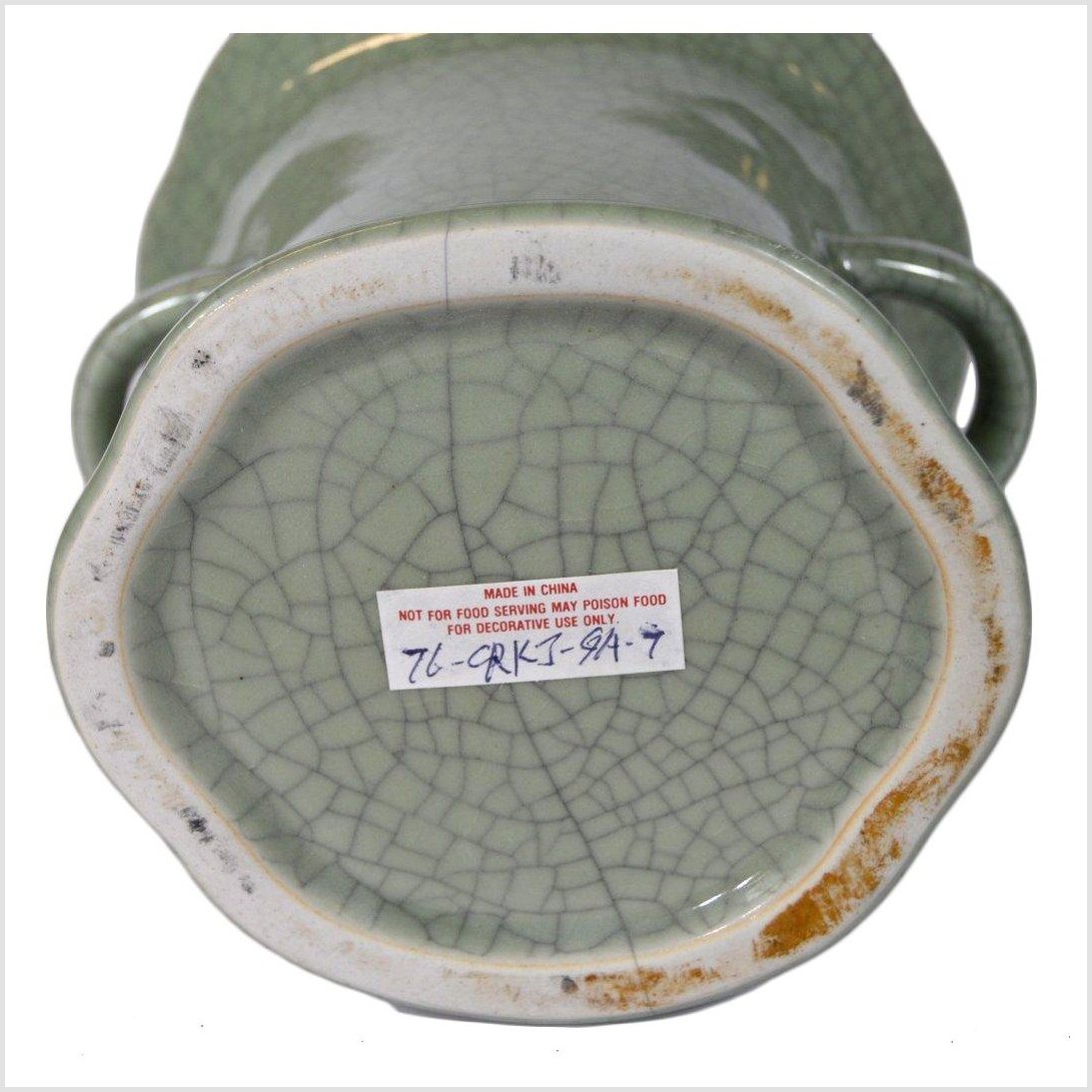 Chinese Green Celadon Planter-7. Asian & Chinese Furniture, Art, Antiques, Vintage Home Décor for sale at FEA Home