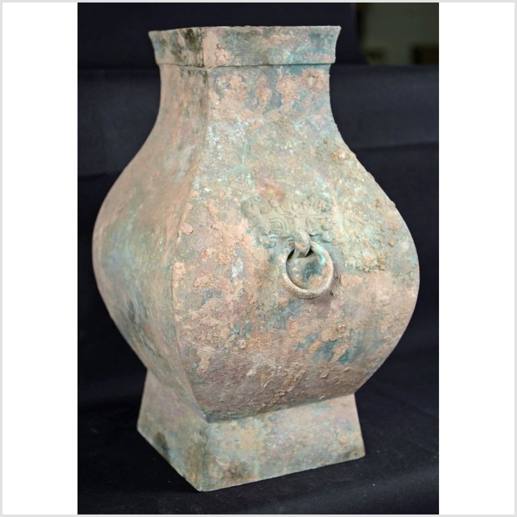 Chinese Han Dynasty Hu Vessel-3. Asian & Chinese Furniture, Art, Antiques, Vintage Home Décor for sale at FEA Home