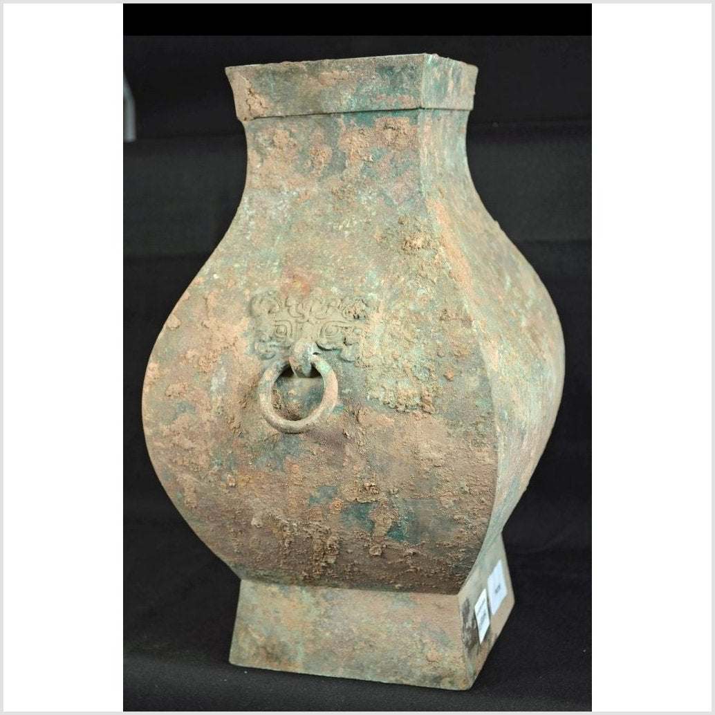 Chinese Han Dynasty Hu Vessel-4. Asian & Chinese Furniture, Art, Antiques, Vintage Home Décor for sale at FEA Home