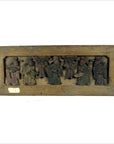Chinese Hand Carved Wood Plaque-1. Asian & Chinese Furniture, Art, Antiques, Vintage Home Décor for sale at FEA Home