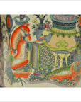 Chinese Hand Painted Lamp-10. Asian & Chinese Furniture, Art, Antiques, Vintage Home Décor for sale at FEA Home