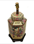 Chinese Hand Painted Lamp-2. Asian & Chinese Furniture, Art, Antiques, Vintage Home Décor for sale at FEA Home
