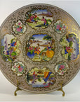 Chinese Hand Painted Porcelain Charger-1. Asian & Chinese Furniture, Art, Antiques, Vintage Home Décor for sale at FEA Home