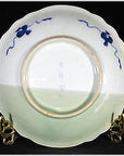 Chinese Hand Painted Porcelain Plate-4. Asian & Chinese Furniture, Art, Antiques, Vintage Home Décor for sale at FEA Home