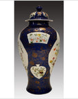 Vintage Hand-Painted Ginger Jar-12. Asian & Chinese Furniture, Art, Antiques, Vintage Home Décor for sale at FEA Home