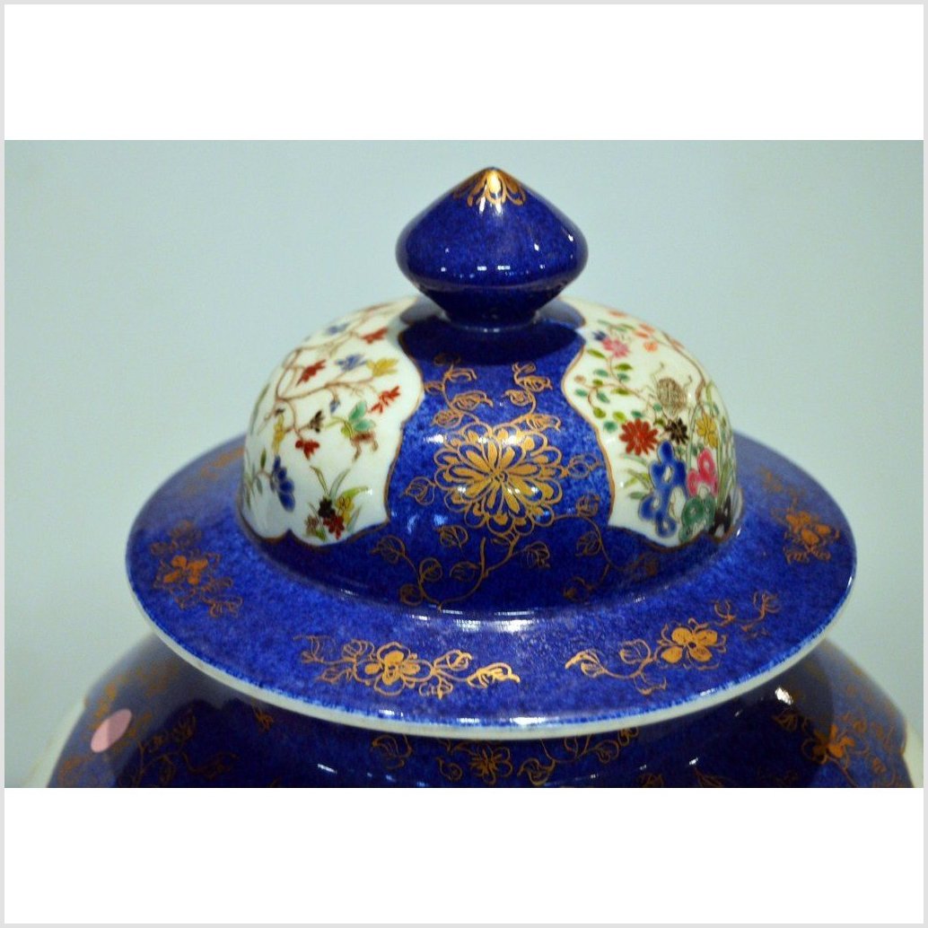 Vintage Hand-Painted Ginger Jar-13. Asian & Chinese Furniture, Art, Antiques, Vintage Home Décor for sale at FEA Home