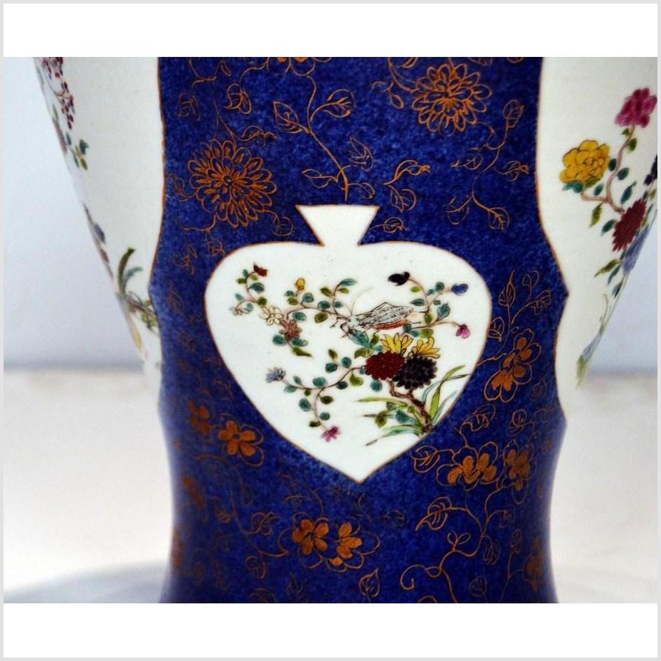 Vintage Hand-Painted Ginger Jar-7. Asian & Chinese Furniture, Art, Antiques, Vintage Home Décor for sale at FEA Home