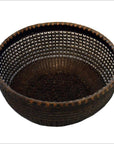 Chinese Lacquered Bamboo Basket-2. Asian & Chinese Furniture, Art, Antiques, Vintage Home Décor for sale at FEA Home