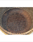 Chinese Lacquered Bamboo Basket-4. Asian & Chinese Furniture, Art, Antiques, Vintage Home Décor for sale at FEA Home