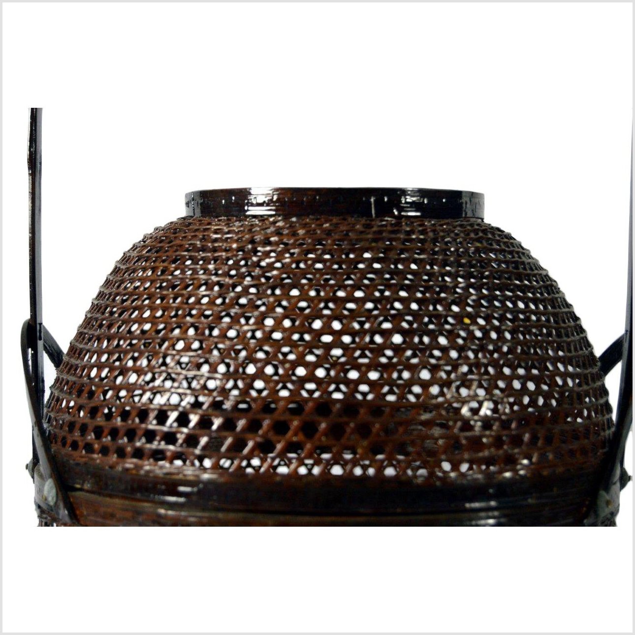 Chinese Lacquered Basket-7. Asian & Chinese Furniture, Art, Antiques, Vintage Home Décor for sale at FEA Home
