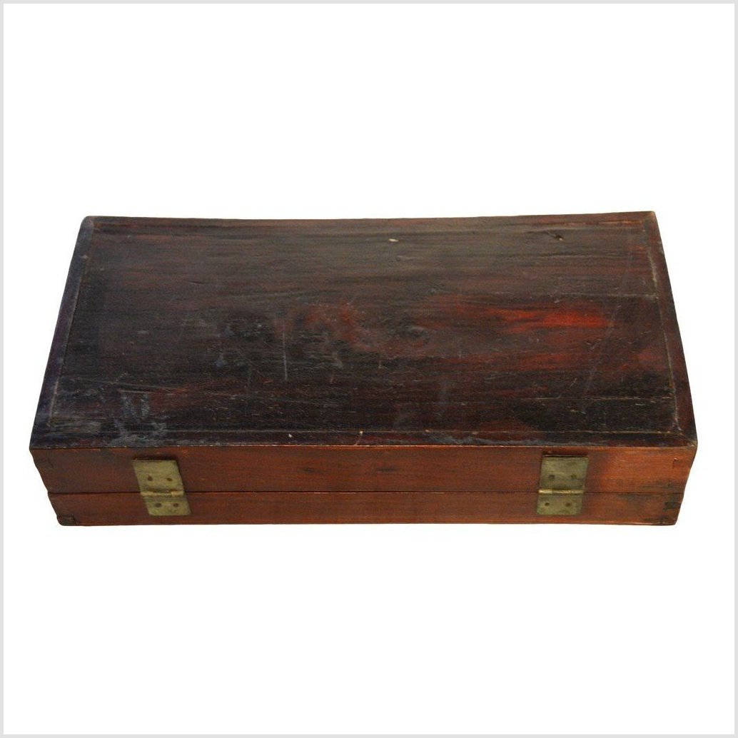 Chinese Lacquered Box-6. Asian & Chinese Furniture, Art, Antiques, Vintage Home Décor for sale at FEA Home