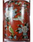 Chinese Lacquered Nightstand-4. Asian & Chinese Furniture, Art, Antiques, Vintage Home Décor for sale at FEA Home